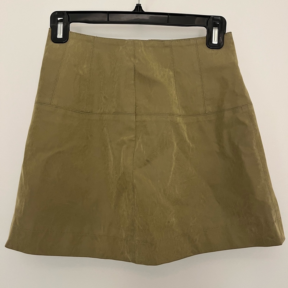 Free People skirt, taupe suede, XS